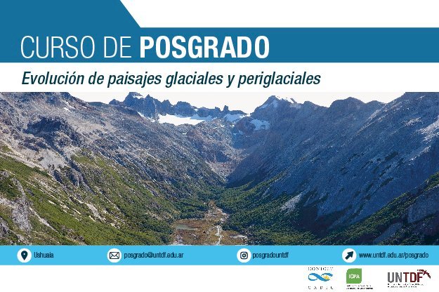 En la imagen se puede ver un paisaje de Glaciar en verano